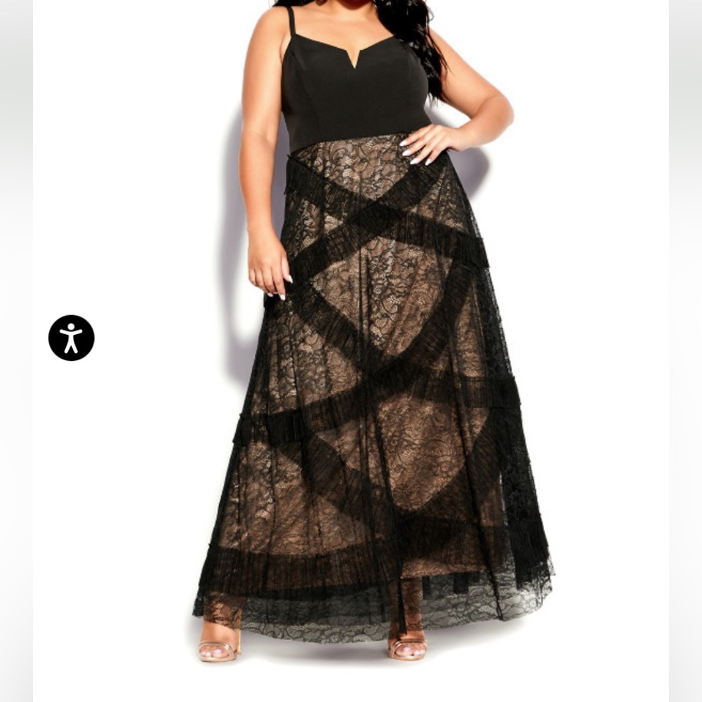 Sexy Ruffles Maxi Dress